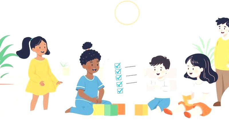 Niños construyen felices en ambiente sereno