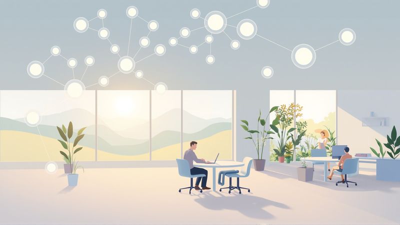 Ideas florecen en colaboración tranquila