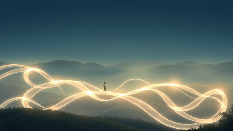 Una red tranquila inspira calma y entendimiento