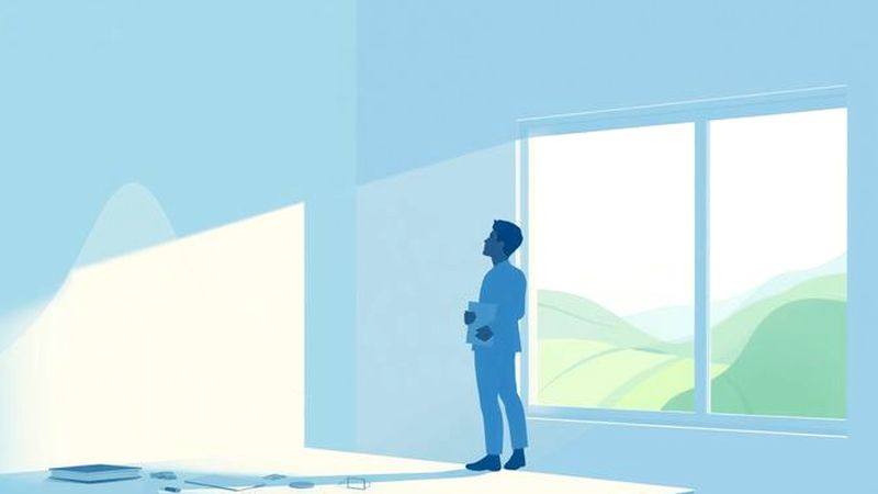 La ilustración transmite optimismo y aprendizaje sereno