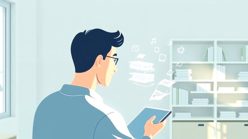 Un espacio de trabajo organizado y sereno