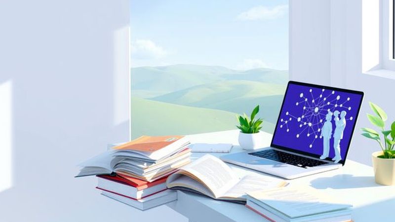 Un escritorio iluminado transmite colaboración y descubrimiento