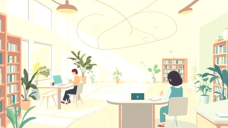 Un espacio ilustrado: colaboración y comprensión serena