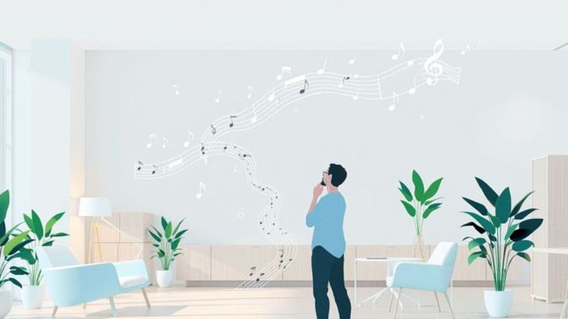 Un espacio sereno inspira comprensión visual