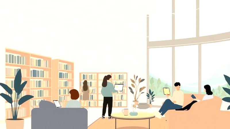 Una biblioteca tranquila inspira aprendizaje accesible