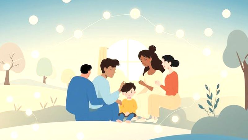Un hogar sereno une conexiones pacíficas
