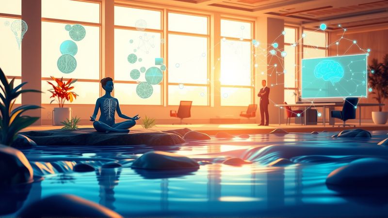 Meditación y ciencia convergen en calma