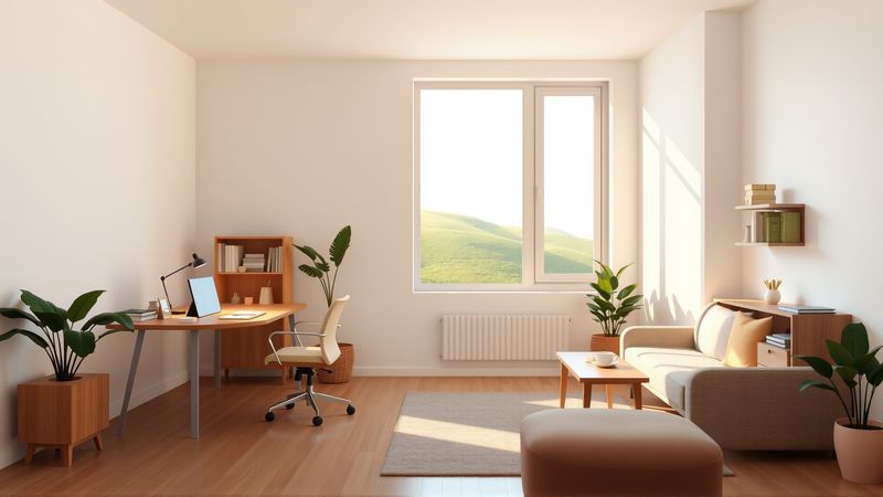 Un espacio tranquilo inspira productividad serena