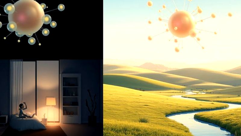 Orbes luminosas evocan calma y comprensión
