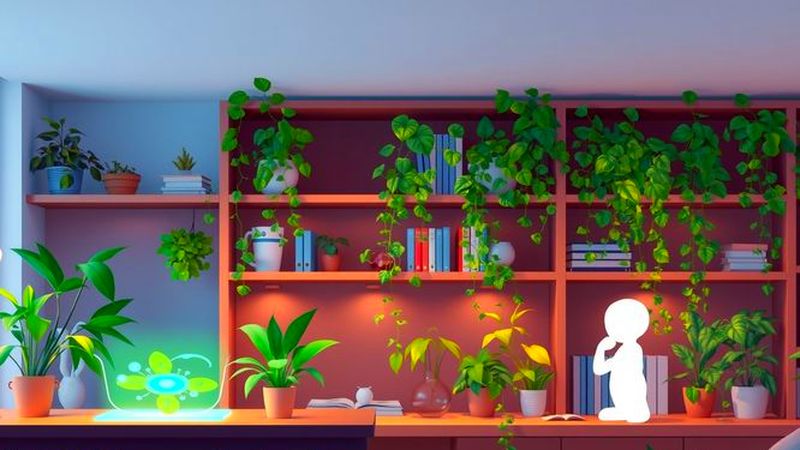 Un estudio tranquilo inspira aprendizaje equilibrado