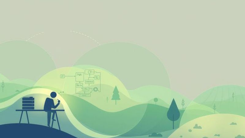 Ilustración serena